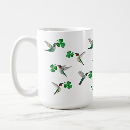 Custom St. Patrick's Kaffeetasse (Links)