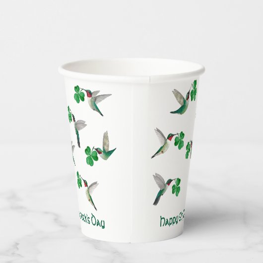 Custom St. Patrick's Pappbecher (Rechts)