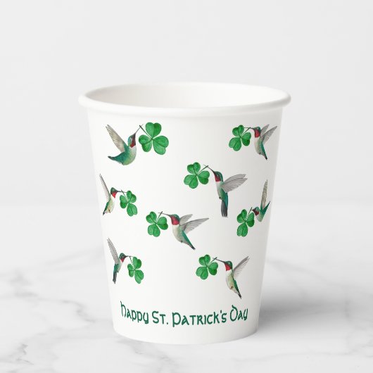 Custom St. Patrick's Pappbecher (Vorderseite)