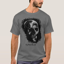CUSTOM - STADTNAME - SKULL VON IDAHO T-Shirt