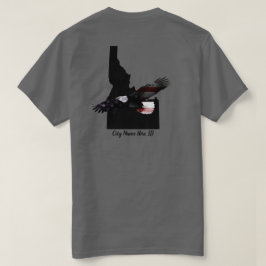 CUSTOM - STADTNAMEN - SCHLAGPATRIOT EAGLE IDAHO T-Shirt