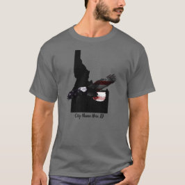 CUSTOM - STADTNAMEN - SCHLAGPATRIOT EAGLE IDAHO T-Shirt