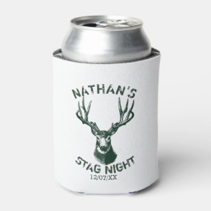 Custom Stag Night Antlers Dosenkühler