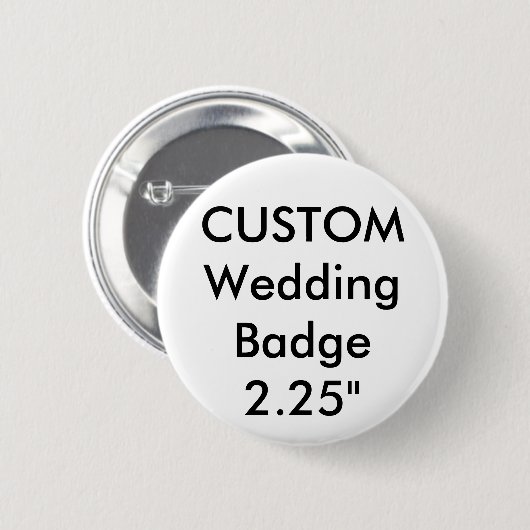 Custom Standard 2.25" Round-Abzeichen-Button Button (Vorne & Hinten)