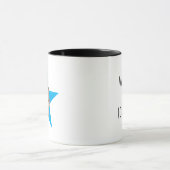 Custom Star Face World's Best Funny Office Geschen Tasse (Zentrum)