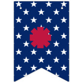Custom Stars Streifen 4. Juli Patriotic Banner (Erste Fahne)