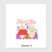 Custom-Stayin'Alive-Scoby-SNF-Vinyl Sticker (Blatt)