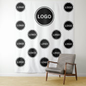 Custom Step and Repeat Logo Wall Photo Backdrop Wandteppich (Beispiel)