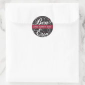 Custom Sticker for Ben & Erin (Heart2) (Tasche)