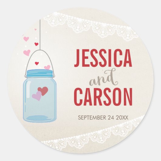 CUSTOM STICKER Maurer Krug Herz Spitze Bammer (Vorderseite)