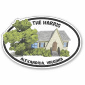 Custom Sticker - The Harris (Vorderseite)