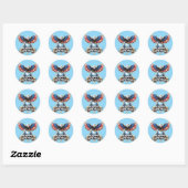 "Custom Stickers | Einzigartige und lebendige Desi (Blatt)