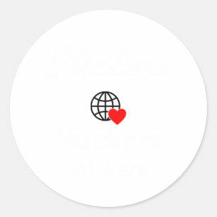 Custom Stickers   Logos, rund, Vintag und Text