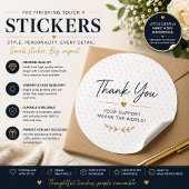 Custom Stickers | Rund, quadratisch und Vintag