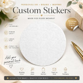 Custom Stickers | Runde, Logos, Vintag und Text