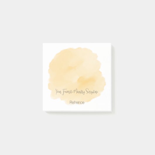 Custom Sticky Notes mit/Favorite Ministry Scriptin Post-it Klebezettel (Vorderseite)
