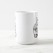 Custom Stolz zu einem RN I Delegierten Safely Nurs Kaffeetasse (Mittel)