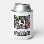 Custom stolzer Vater des Absolventen 11 Foto Colla Dosenkühler (Kanne Rückseite)