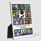 Custom stolzer Vater des Absolventen 11 Foto Colla Fotoplatte (Seite)