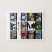 Custom stolzer Vater des Absolventen 11 Foto Colla Puzzle (Horizontal)