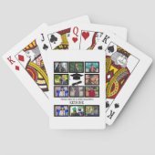 Custom stolzer Vater des Absolventen 11 Foto Colla Spielkarten (Rückseite)