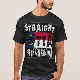 CUSTOM Straight Outight North Carolina Meme T-Shir T-Shirt