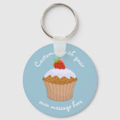 Custom Strawberry Bun Schlüsselanhänger (Vorderseite)