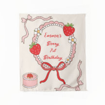 Custom Strawberry First Birthday für Mädchen