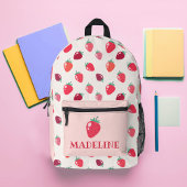 Custom Strawberry Girls Bedruckter Rucksack