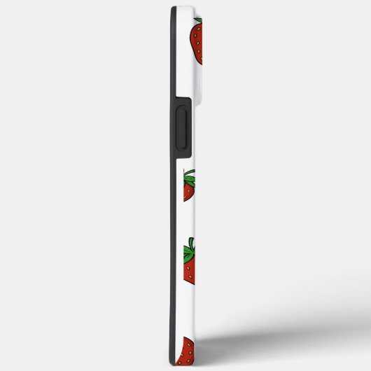 Custom Strawberry White Case-Mate iPhone Hülle (Rückseite / Rechts)