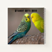 Custom Student Note Book Writing Spiral Notebook Notizblock (Rückseite)