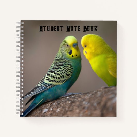 Custom Student Note Book Writing Spiral Notebook Notizblock (Vorderseite)