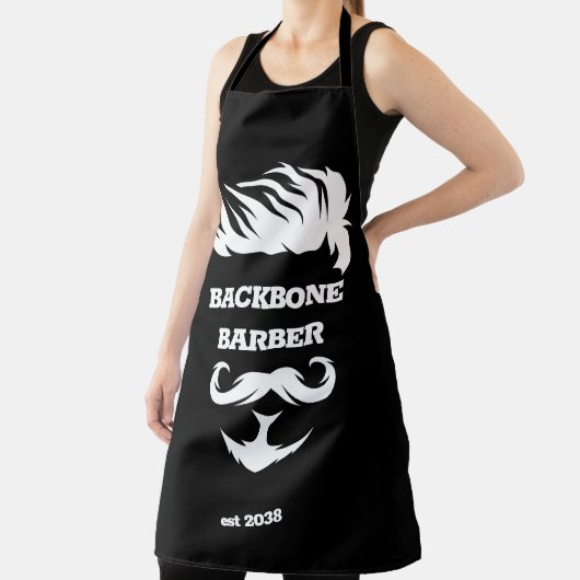 Custom Stylish Barber Shop Schürze (InSitu)