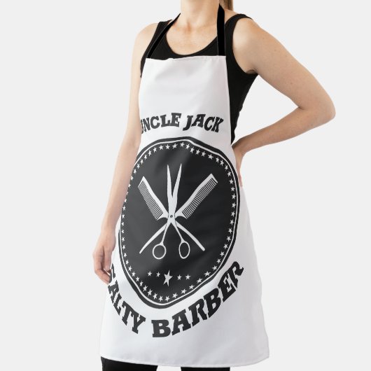 Custom Stylish Barber Shop Schürze (InSitu)
