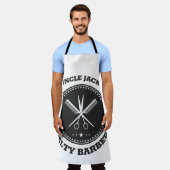 Custom Stylish Barber Shop Schürze (Getragen)