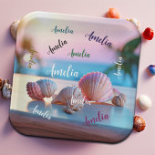 Custom Summer Beach Elegant Pappteller