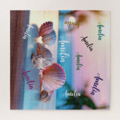 Custom Summer Beach Elegant Puzzle (Horizontal)