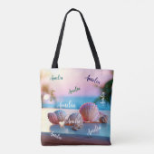 Custom Summer Beach Elegant Tasche (Rückseite)