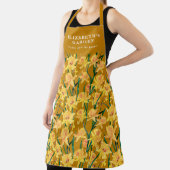 Custom Summer Daffodil Muster Schürze (InSitu)