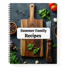 Custom Summer Family Rezeptbuch