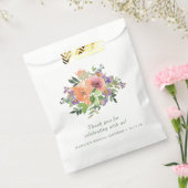 Custom Summer Floral Vielen Dank Brautparty Geschenktütchen (Versiegelt)