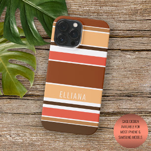 Custom Summer Orange Cornflakes Peach Red Brown St Case-Mate iPhone Hülle