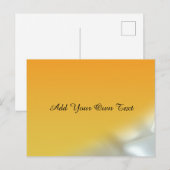 Custom Summer Sun Sunset Danke Postcard Postkarte (Vorne/Hinten)