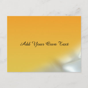 Custom Summer Sun Sunset Danke Postcard Postkarte