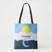 Custom Sun and Moon Baby Tasche (Vorderseite)