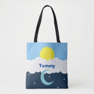 Custom Sun and Moon Baby Tasche