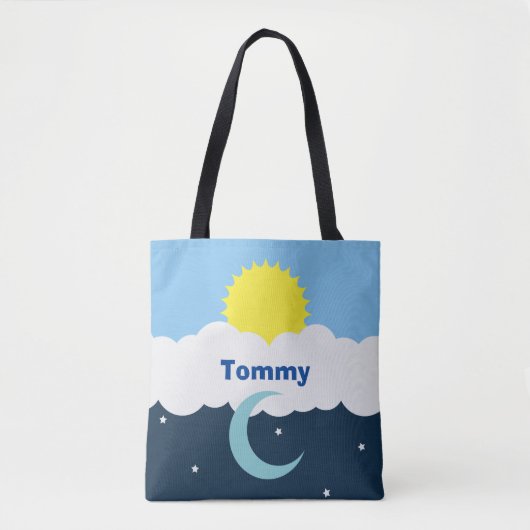 Custom Sun and Moon Baby Tasche (Vorderseite)