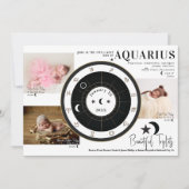 Custom Sun Moon Astrologie Triplet Ankündigung (Vorderseite)