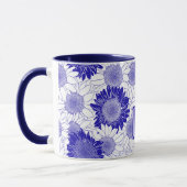 Custom Sunflower Blue Tasse (Links)