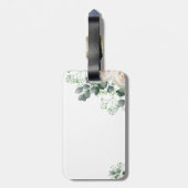 Custom Sunflowers Bridesmaiers Geschenke Hinzufüge Gepäckanhänger (Rückseite vertikal)